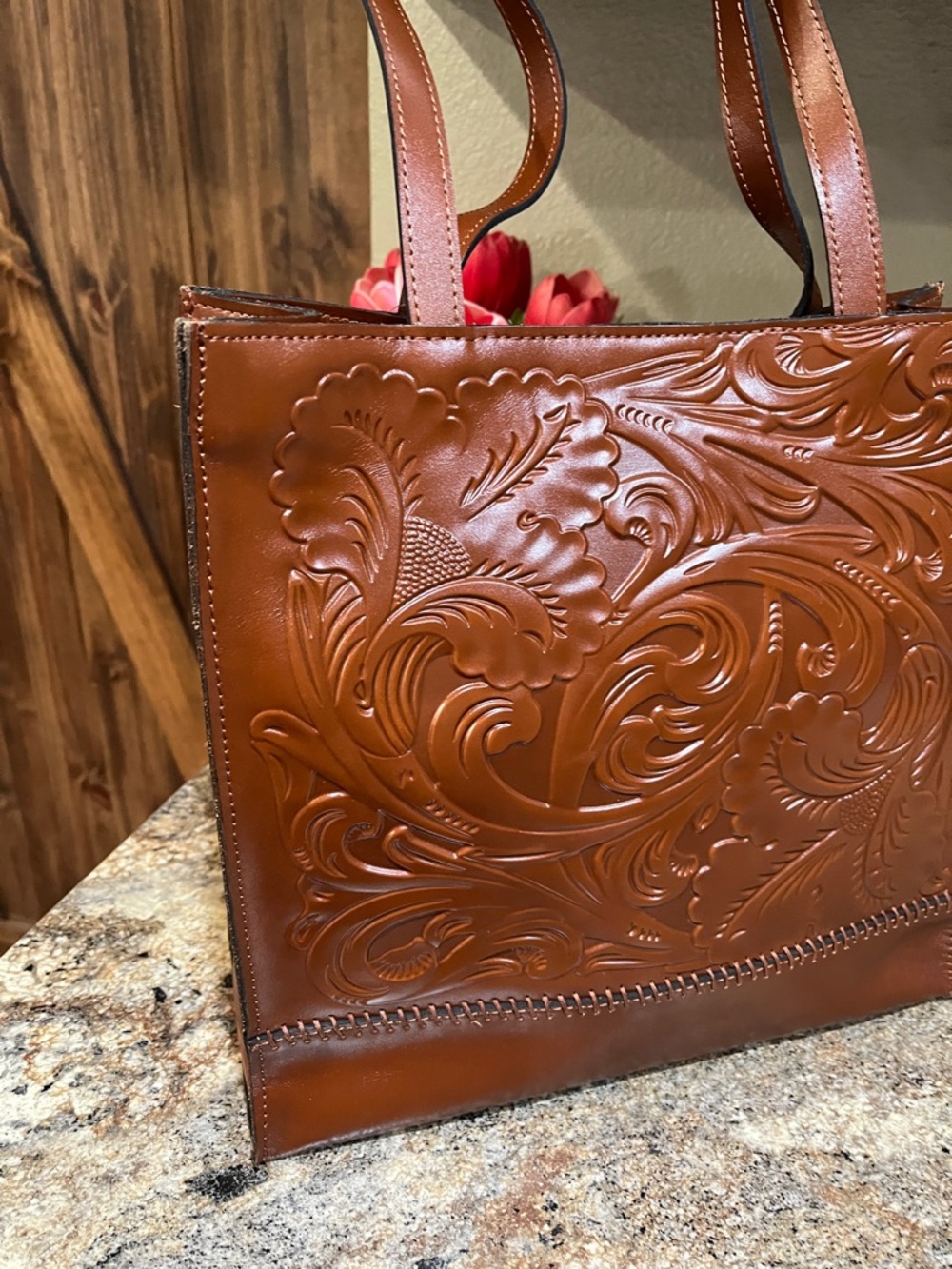 Particia Nash EUC TOSCANO TOTE - Picture 3 of 13
